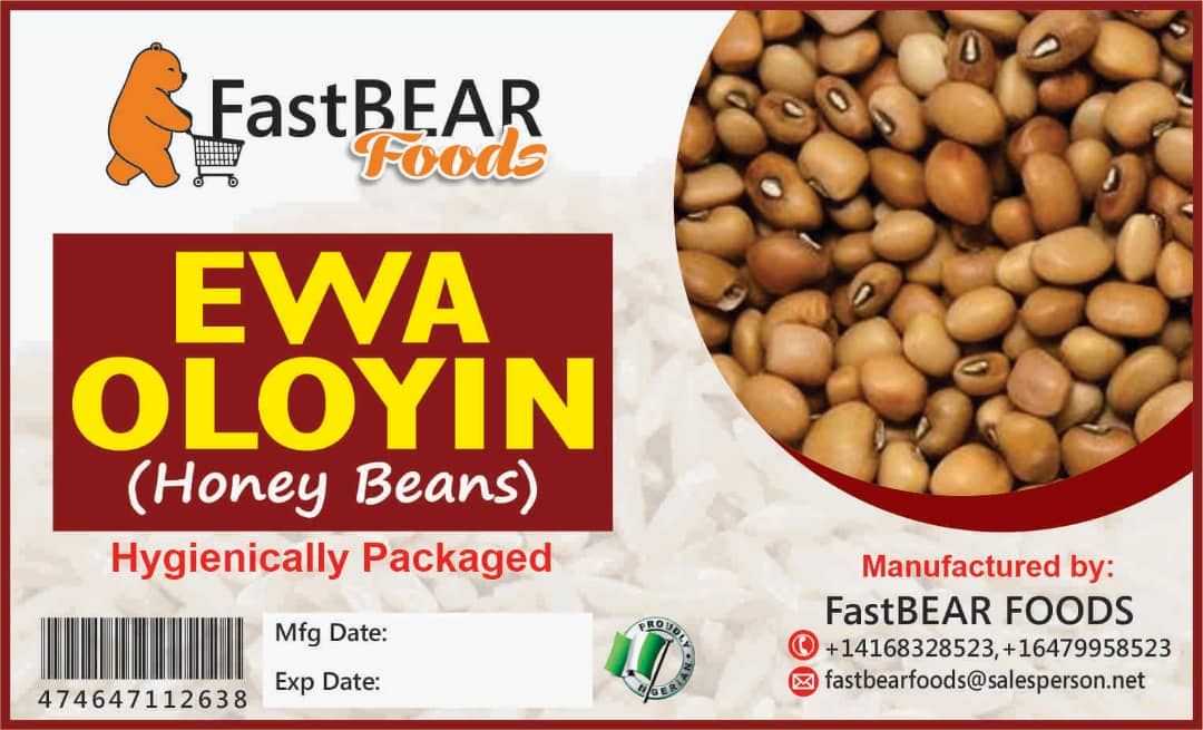FastBEAR foods Honey beans